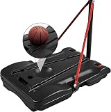 Yaheetech Portable Netball Hoop Adjustable 1.71-3.05m Free Standing view 7