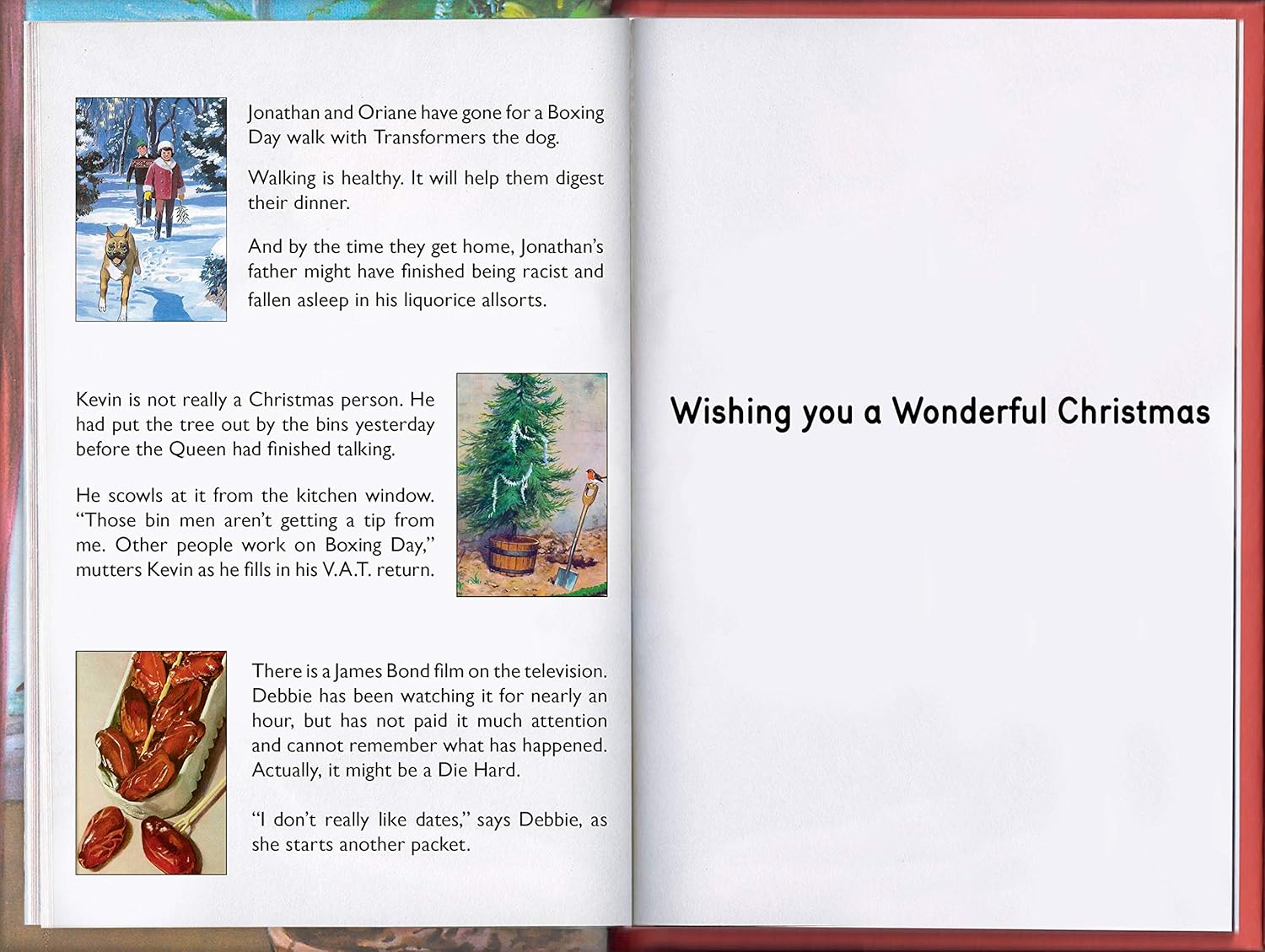 Official Ladybird Books for Grown Ups Christmas Card, Multi - Image 3
