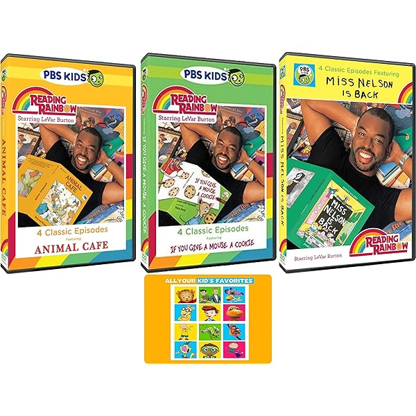 Amazon.com: Reading Rainbow Favorites : LeVar Burton, Arnold Stang