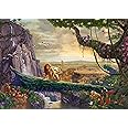 Ceaco - Thomas Kinkade - Disney - The Lion King - Return to Pride Rock - Large Piece Jigsaw Puzzle for Adults - Challenging Puzzle Perfect for Game Nights - Finished Size is 21.25 x 15.00