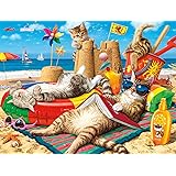 Buffalo Games - Beachcombers - 750 Piece Jigsaw Puzzle Multicolor, 24"L X 18"W