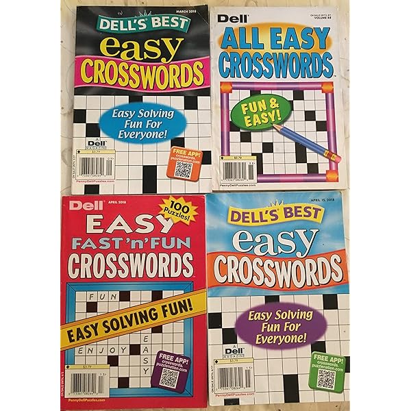 Amazon.com: Dell Easy Fast N Fun Crosswords : Magazine ...