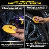 Meguiar's Endurance Long Lasting High Gloss Black Tire Gel 473 ml G7516EU view 5