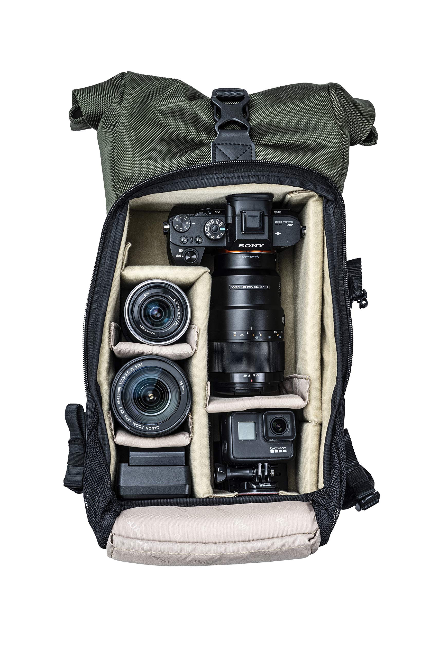 VANGUARD VEO Select 39RBM Backpack for Mirrorless/CSC Camera - Green