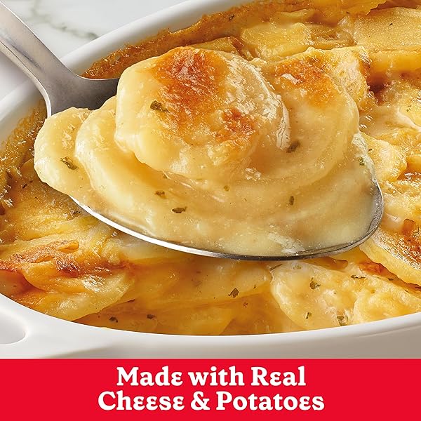 BETTY CROCKER SCALLOPED CASSEROLE POTATOES, MADE WITH REAL CHEESE, TWIN PACK, 8 OZ BOX