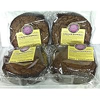 1/2 Baked Brownzzz - Relax and Relieve Stress - Qty. of 4 in Box - Dietary Supplement with Chamomile, Lavender, Valerian, St. John's Wort and More