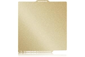 IdeaFormer IR3 PEI Sheet with QR Code for Bambu Lab P2S P1P P1S A1 X1 X1C X1E,258x258mm,Dual-Sided PEI Build Plate PLA PETG ABS Spring Steel Plate for Bambu Lab 3D Printer