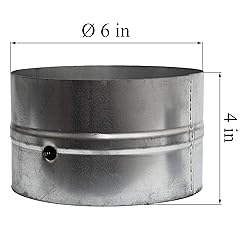 Vent Systems 6'' Inch Backdraft Damper - Backflow