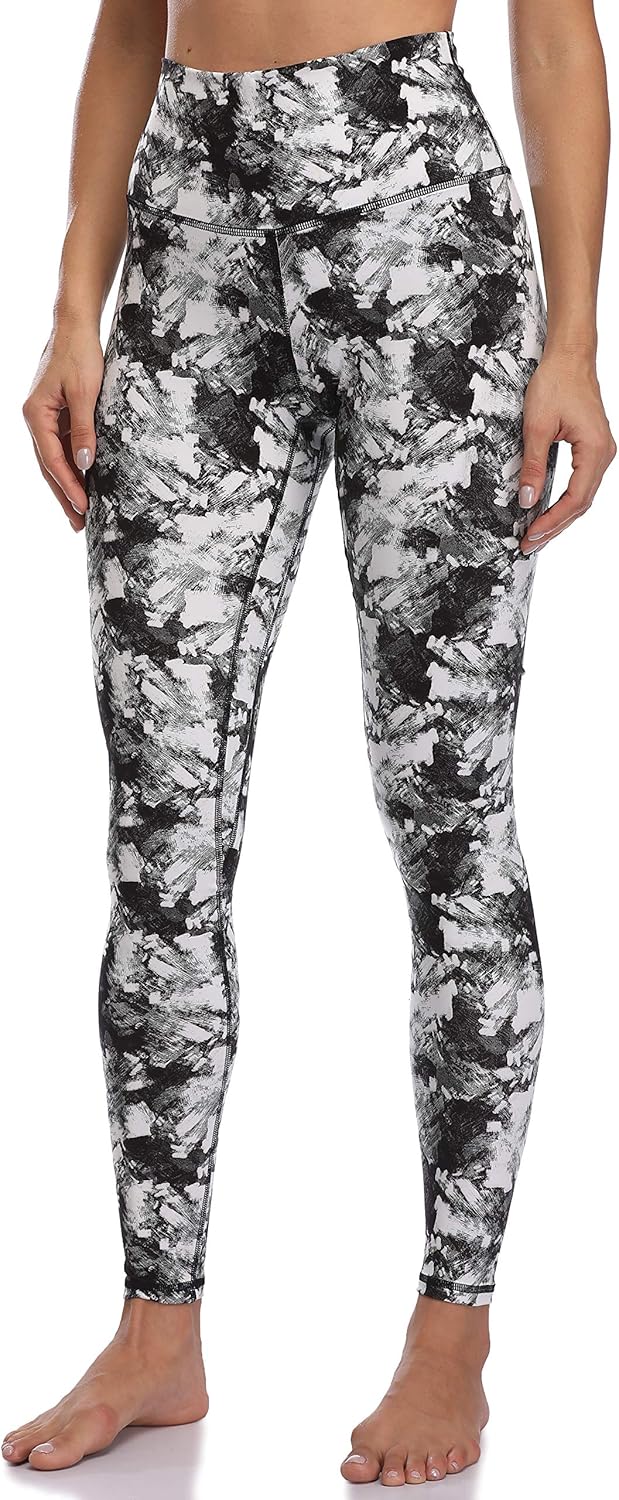 Colorfulkoala Women's High Waisted Pattern Leggings Full-Length Yoga Pants: Clothing