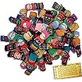 5ô2 50 Worry Dolls in Bulk from Guatemala - Guatemalan Dolls - Mayan - Trouble - Anxiety - People - Mexican - (1 in) (50 Pack)