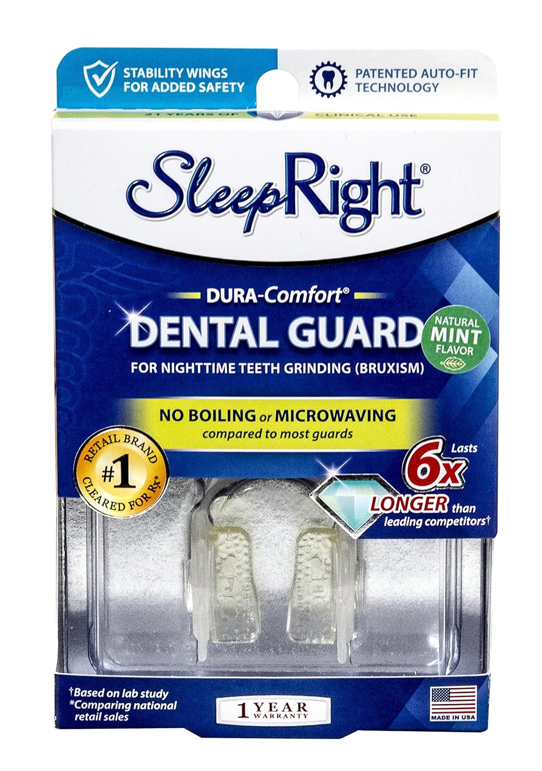 Amazon Com Sleepright Dura Comfort Dental Guard Mouth Guard To