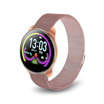 TDOR Smartwatch con Whatsapp Android iOS Bluetooth IP68, Color ...