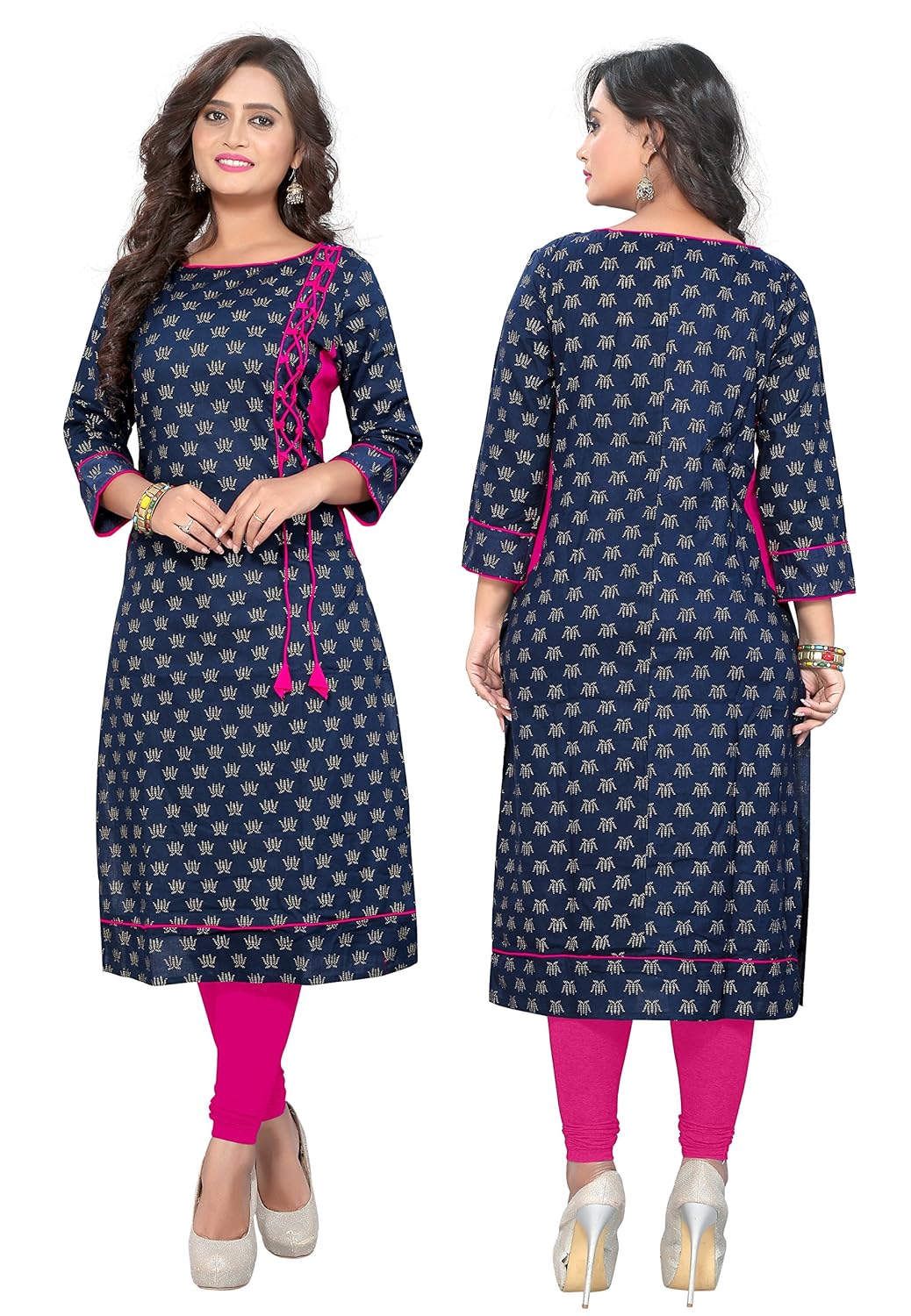 vaikunth fabrics women's cotton straight kurta (vf-ku-84-86)