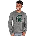 Blue 84 Men's Tri-Blend Long Sleeve T-Shirt Vintage Icon