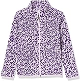 Amazon Essentials Girls and Toddlers' Polar Fleece Full-Zip Mock Jacket