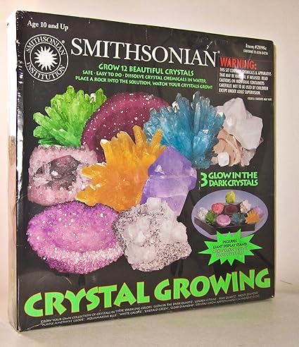 Amazon Com Smithsonian Crystal Growing Toys Games