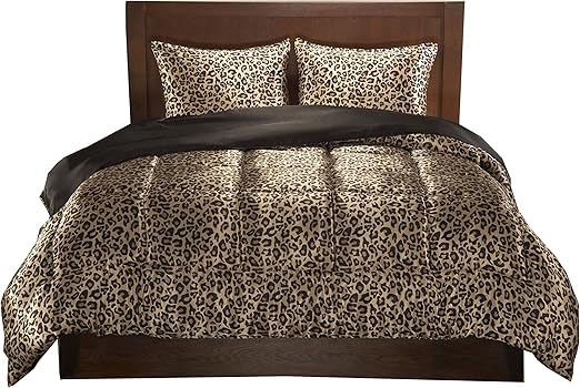 Amazon Com Elite Home Luxury Satin 3 Piece Reversible Comforter