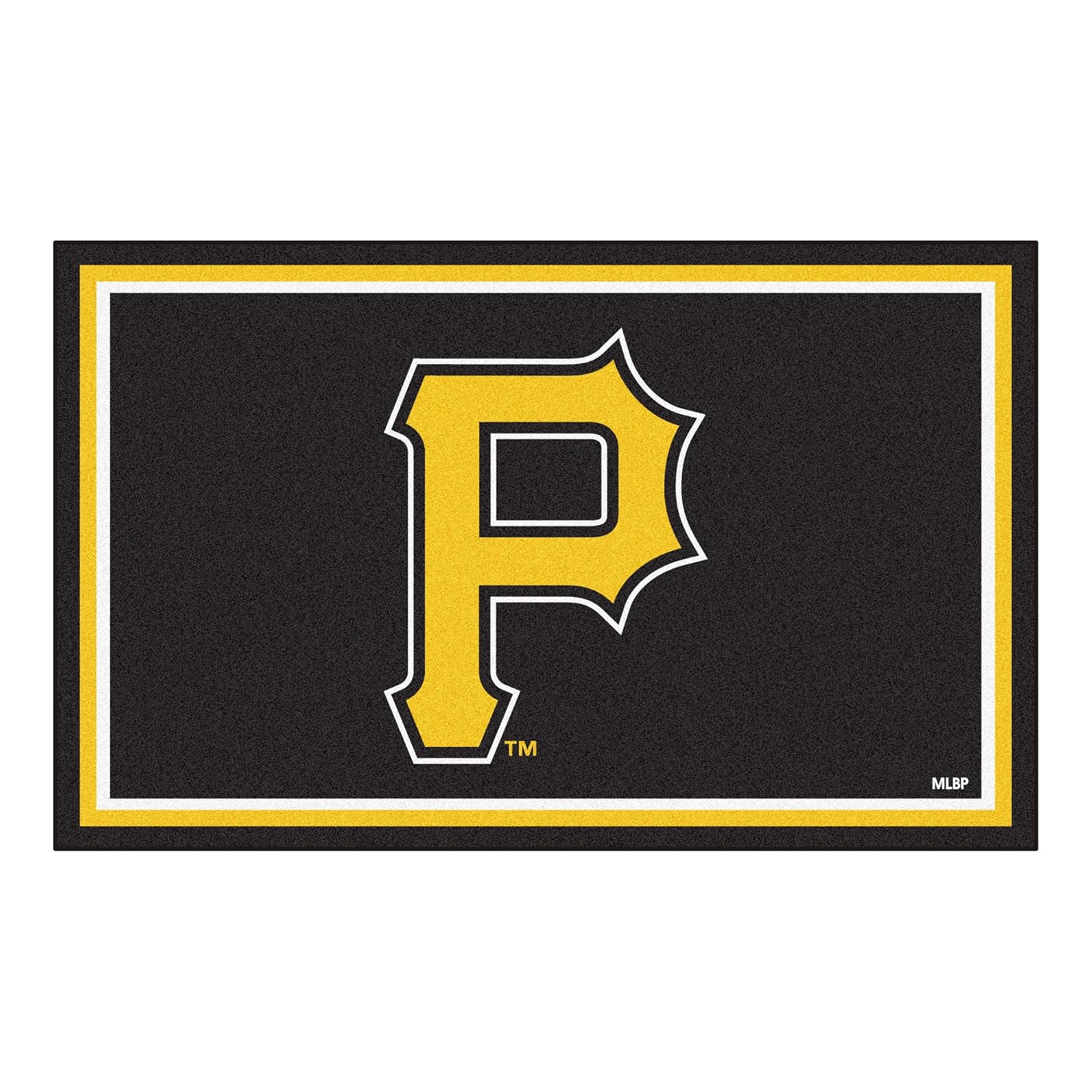 Amazon MLB Pittsburgh Pirates 5 x 8 Rug Machine Made