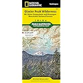 Glacier Peak Wilderness Map [Mt. Baker-Snoqualmie and Okanogan-Wenatchee National Forests] (National Geographic Trails Illustrated Map, 827)