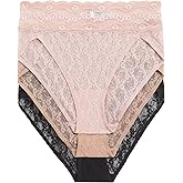 b.tempt'd womens Lace Kiss Hi Leg Panty 3 Pack
