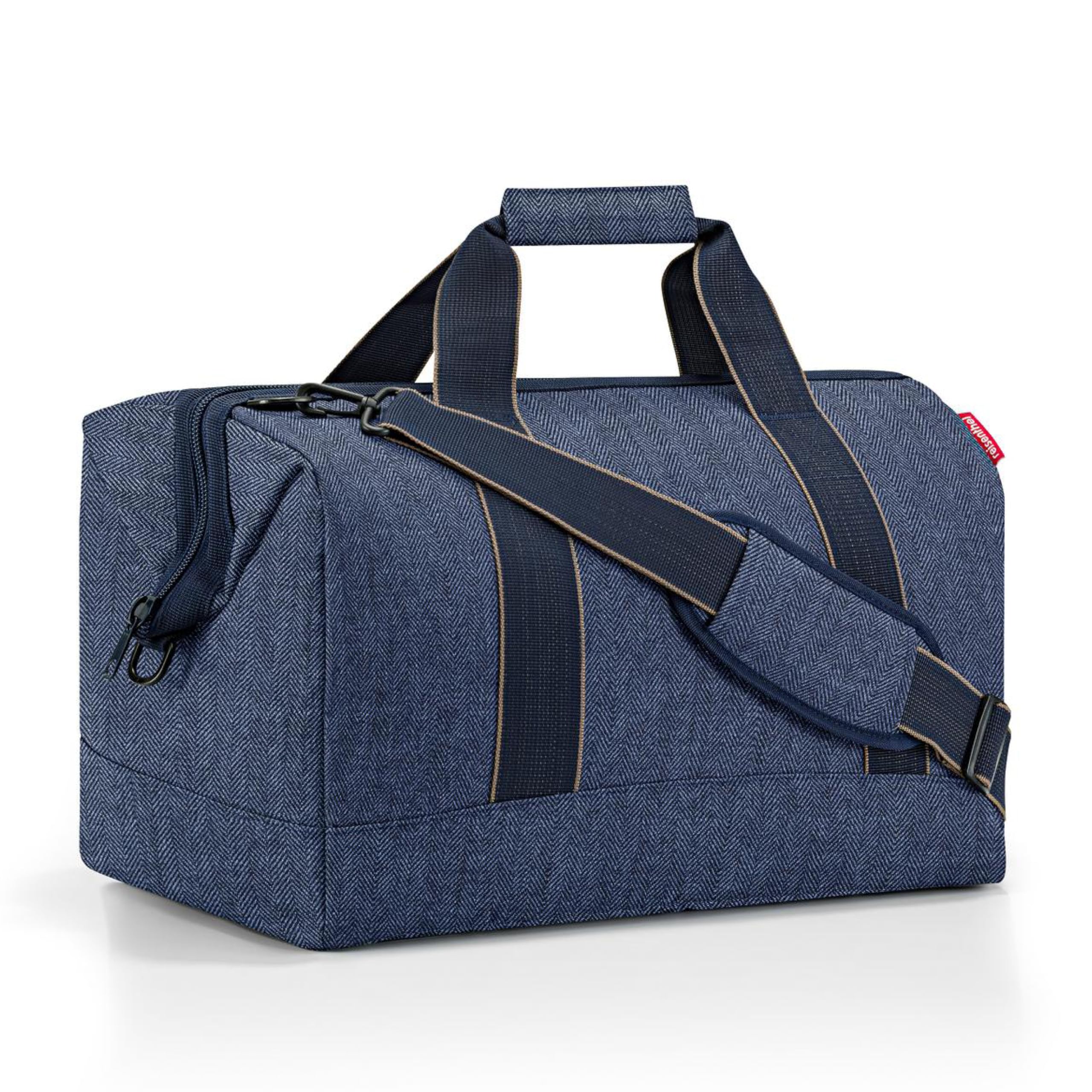 Reisenthel MT4113 ALLROUNDER L HERRINGBONE DARK BLUE Gym Bag Women's HERRINGBONE DARK BLUE Size Unica