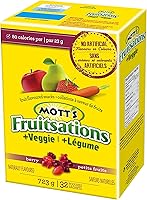 Mott's Fruitsations Veggie Berry, 32-Count, 723 Gram