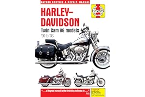 Harley-Davidson Twin Cam 88 covering Softail (00-10), Dyna Glide (99-10), & Electra Glide/Road King & Road Glide (99-10) Haynes Repair Manual