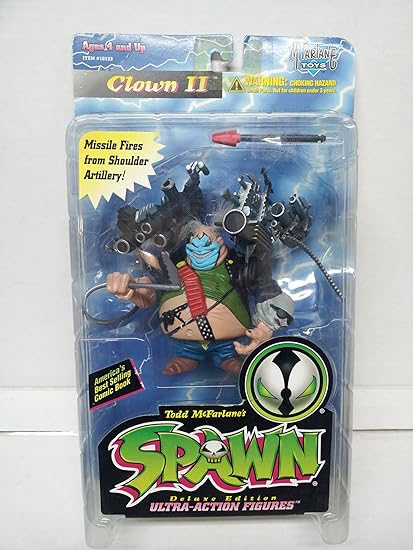 spawn action figures clown