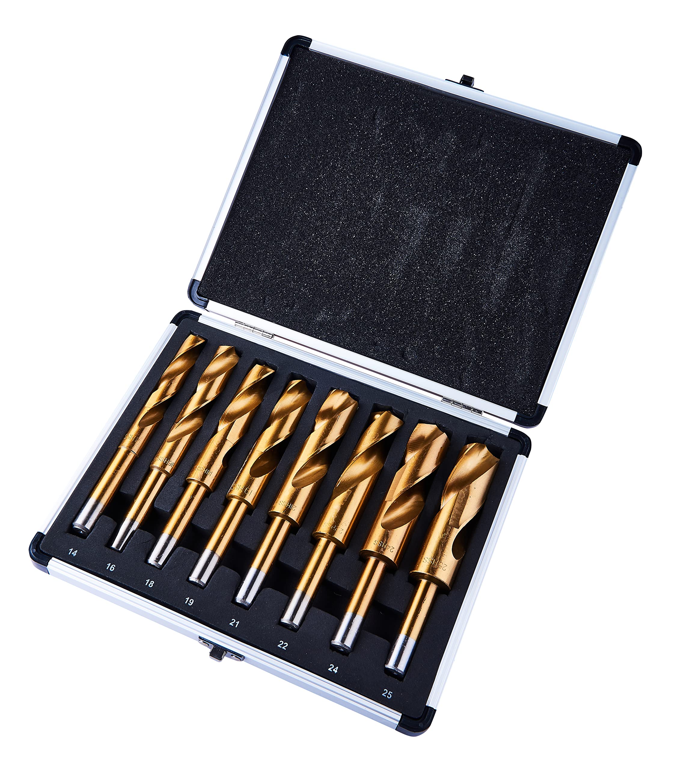 Amtech F1280 8 Piece 13mm (1/2″) HSS (high speed steel) blacksmith’s drill bit set