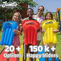 JAMBO 25Ft Premium XXL Slip Splash and Slide with 3
