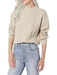 Amazon Essentials Women's Soft-Touch Modern Cable