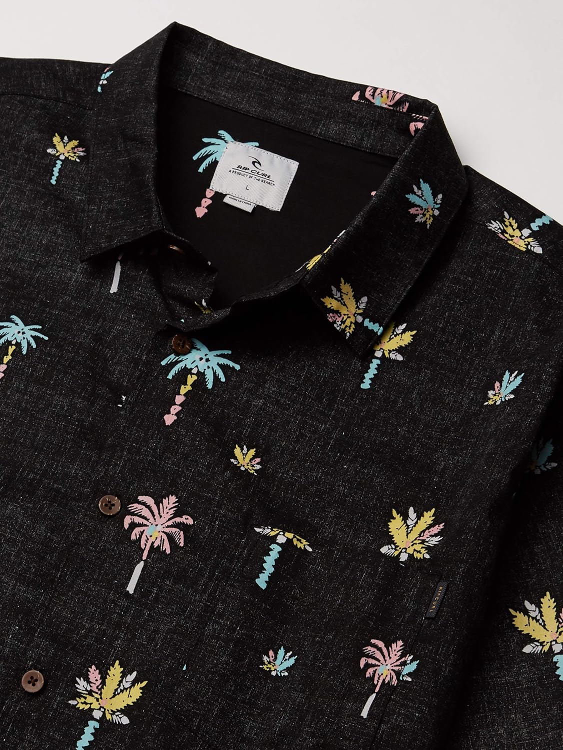 Rip Curl Men's Beachside Short Sleeve Shirt: Clothing