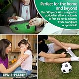 Lewis-Plast First Aid Kit Bag 309 Pieces Survival Safety Travel Home Camping view 6