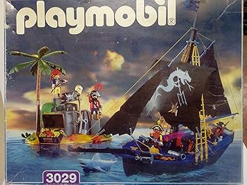 barco pirata de playmobil antiguo