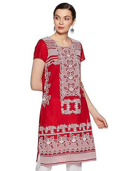 Women's Cotton Straight Kurta