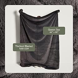 UnHide Marshmallow - Faux Fur Blanket - Heavy