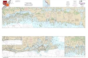 Paradise Cay Publications, Inc. NOAA Chart 11430: Lostmans River to Wiggins Pass, 25.5 x 36, Small Format Waterproof