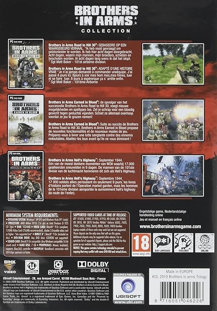 Brothers In Arms Road To Hill 30 Wii Iso