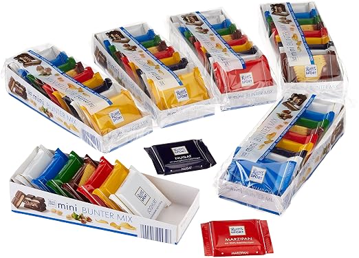 Ritter Sport Mini Knackig Bunter Mix 6er Pack 6 X 150 G Packung