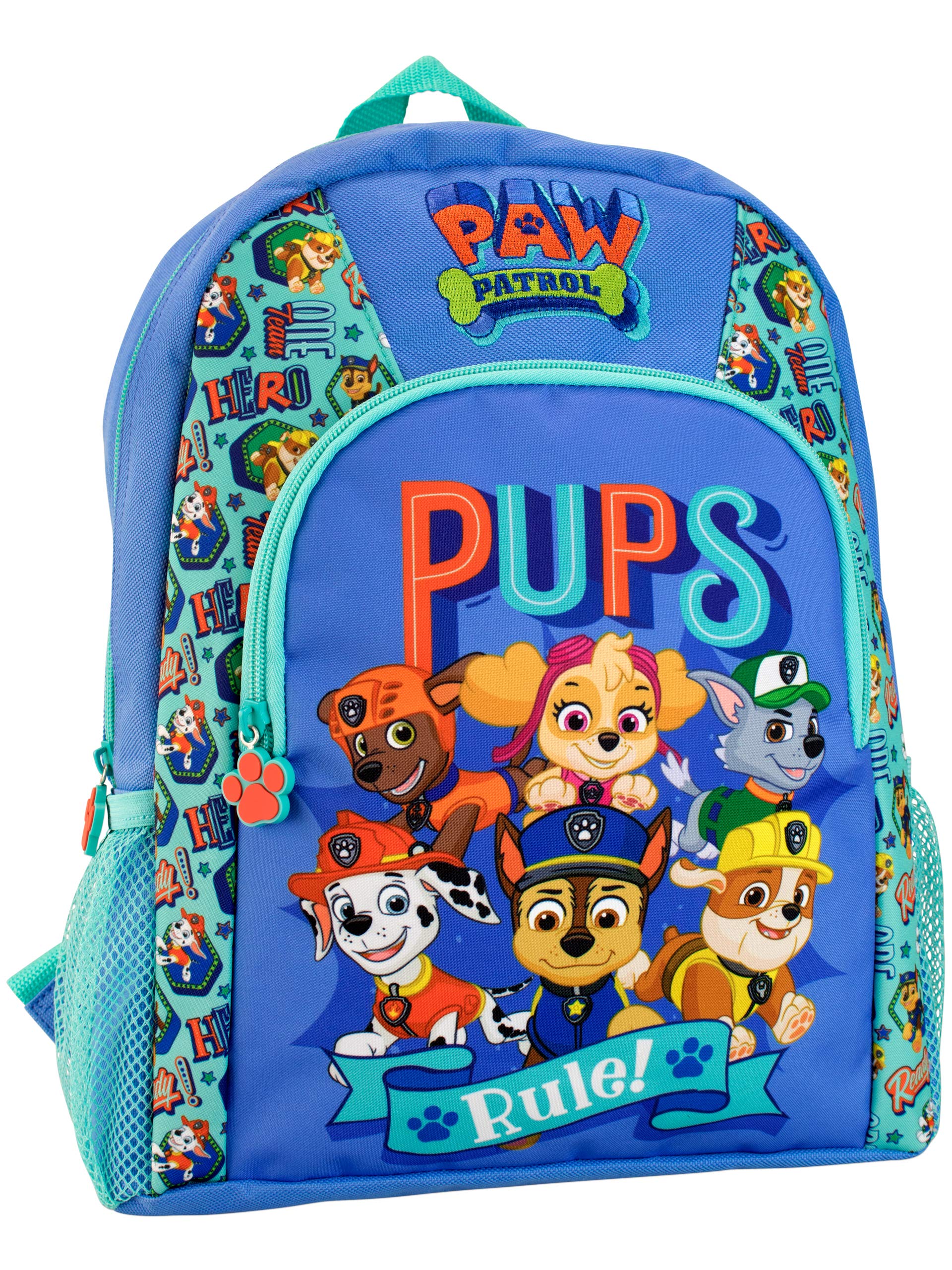 Paw Patrol Backpack | Chase Marshall Skye Boys Backpack | Kids School Bag