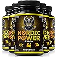 (5 Pack) Nordic Power Pills, Official Nordic Power Capsules - For Energy, Stamina and Performance, Premium Formula To Support Overall Well-Being, Natural NordicPower Pastillas Review (300 Capsules)