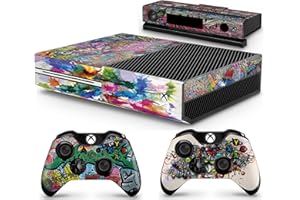 giZmoZ n gadgetZ Xbox Graffiti Console Skin Decal Sticker + 2 Controller Skins Compatible Xbox One & Kinect