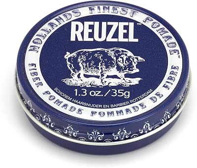 Reuzel Fiber Pomade Hair Wax For Men 35g Strong Control Matte Finish