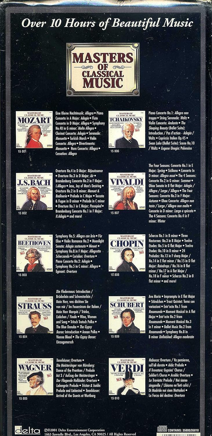 Masters Of Classical Music