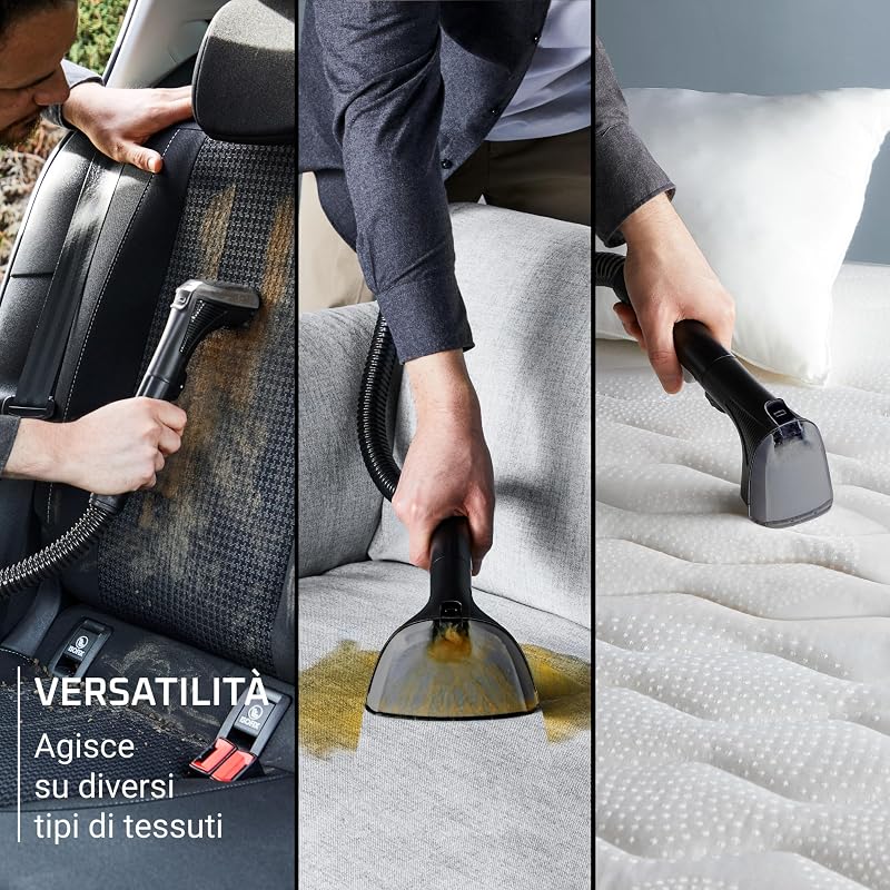 Clean It, Smacchiatore Portatile, Grigio, IN3011