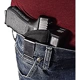 Bluestone Safety Compact Concealed Carry IWB Handgun Holster| Full Size Inside Waistband holster for 1911, Ruger SR9, S&W Shield, Glock 17/19/21/22/23/26/27/30, Sig Sauer 229, Springfield XDS