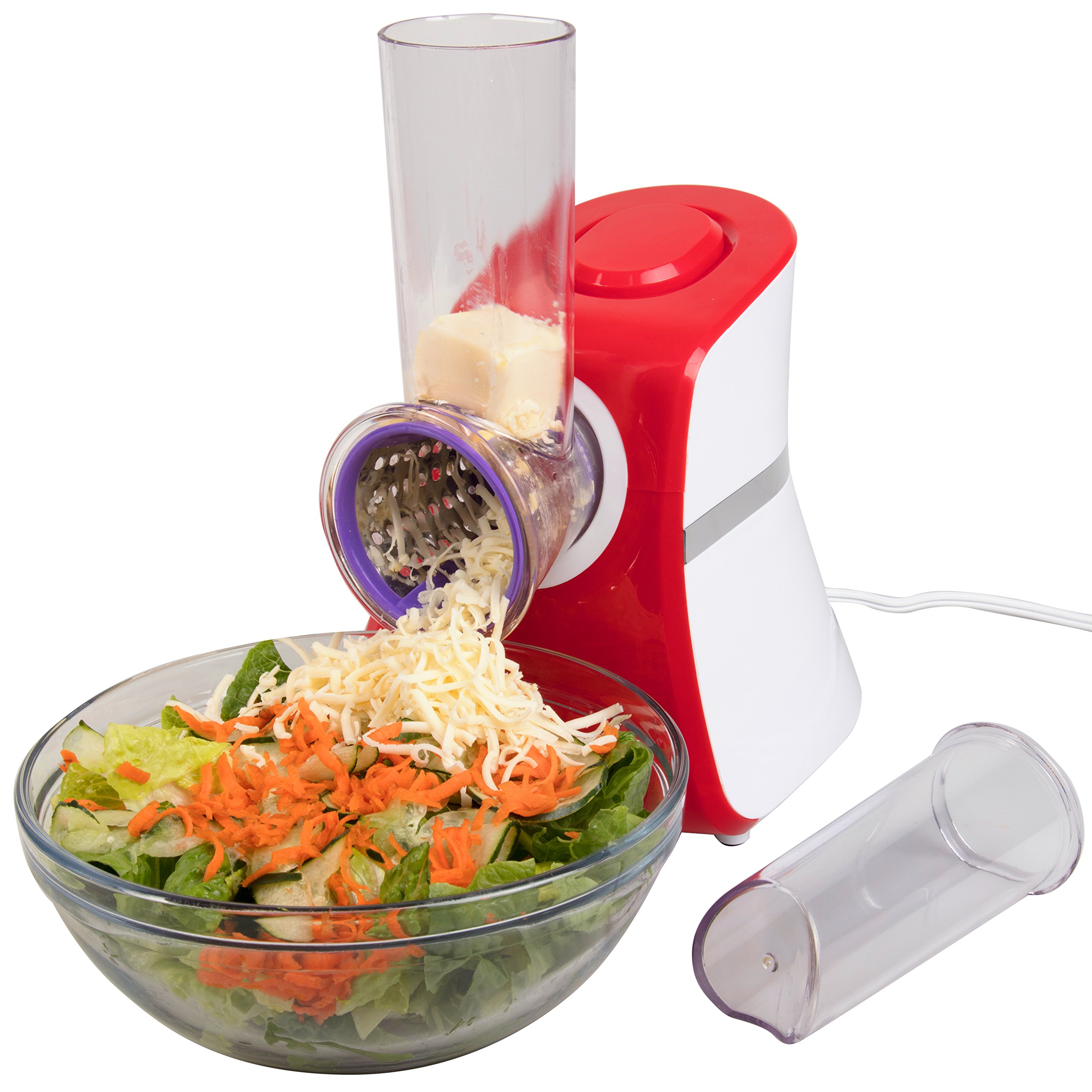 Salad Maker Electric Shredder, Slicer, Chopper, Shooter with One