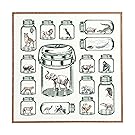 Deny Designs Belle13, Endangered Species Preservation, Framed Wall Art, Large, 30" x 30"