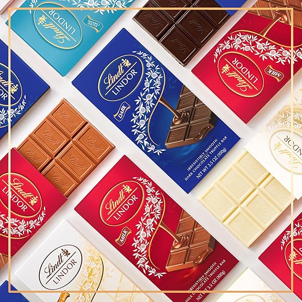 LINDT LINDOR SALTED CARAMEL MILK CHOCOLATE TRUFFLE BAR, CHOCOLATE CANDY BAR WITH SMOOTH CENTER, 3.5 OZ.