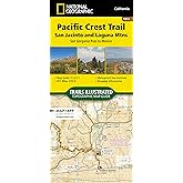 Pacific Crest Trail: San Jacinto and Laguna Mountains Map [San Gorgonio Pass to Mexico] (National Geographic Topographic Map Guide, 1012)
